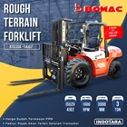 Bomac Rough Terrain Forklift 3 TON - RD30A-14JG2 1