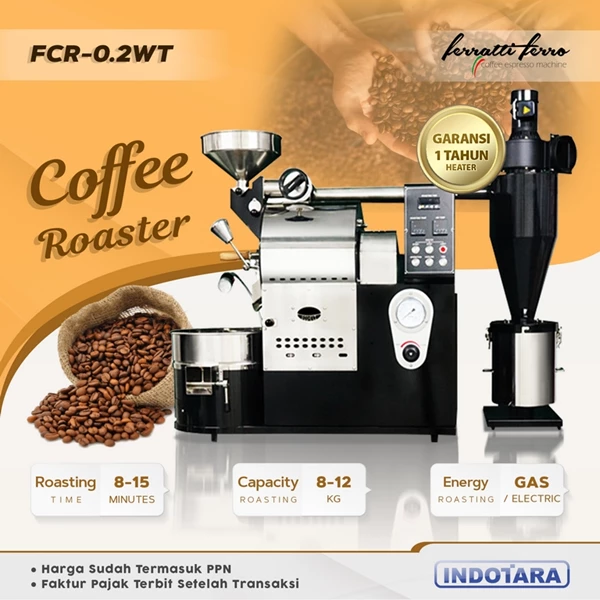 Coffee Roaster / Mesin Sangrai Kopi Ferratti Ferro FCR-02WT