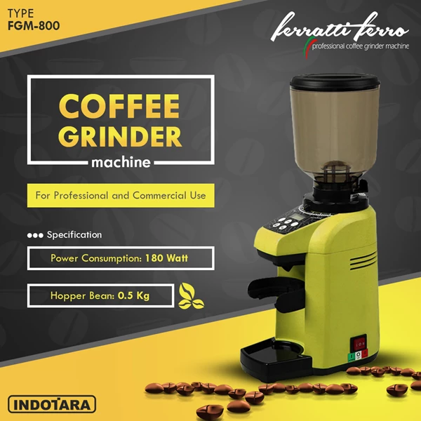 Coffee Grinder Machine Ferratti Ferro FGM-800