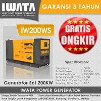 Genset Diesel IWATA 200Kva Silent - IW200WS