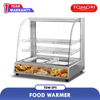 Mesin Penghangat Makanan / Tomori Food Display Warmer TDW-2PS
