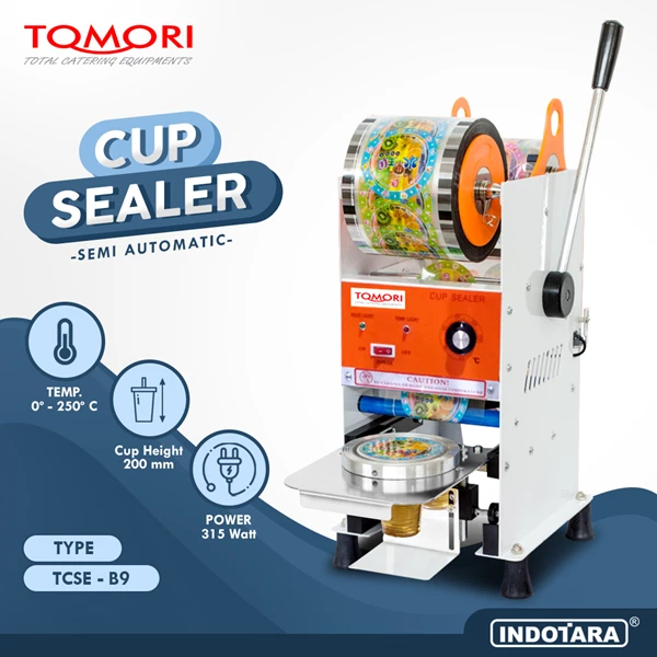 Mesin Cup Sealer / Mesin Press Gelas Plastik Tomori - TCSE-B9