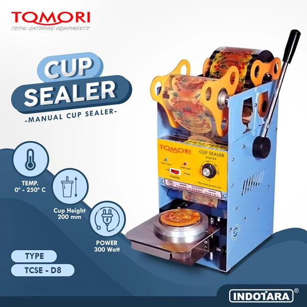 Mesin Cup Sealer / Mesin Press Gelas Plastik Tomori - TCSE-D8