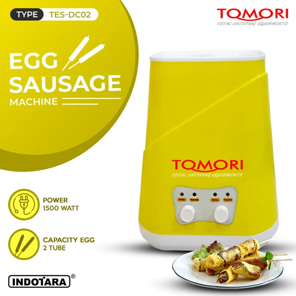 Mesin Sosis Telur Sostel Listrik Egg Roll Hotdog Sausage 2 Lubang Tomori - DC02