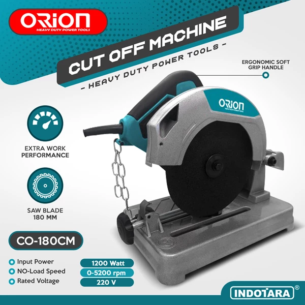 Mesin Potong Besi / Cut Off Machine Orion Co-180Cm
