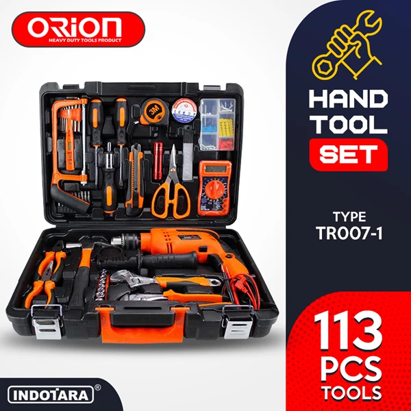 Hand Toolset / Tool Kit Set / Toolkit Toolbox Orion TR-007-1