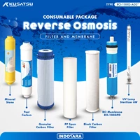 Paket Reverse Osmosis Filter & Membrane Kusatsu RO-100G-A03+
