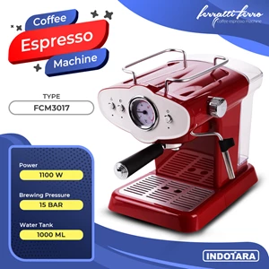 Mesin Kopi Espresso / Espresso Machine Ferratti Ferro FCM-3017