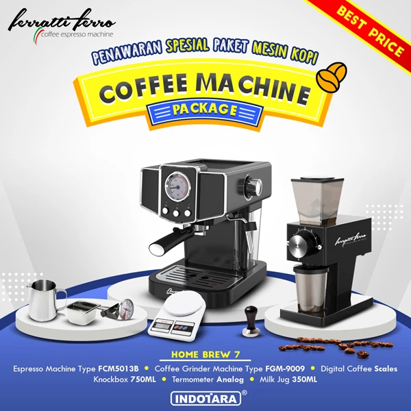 Paket Mesin Pembuat Kopi / Coffee MakerHome Brew 7