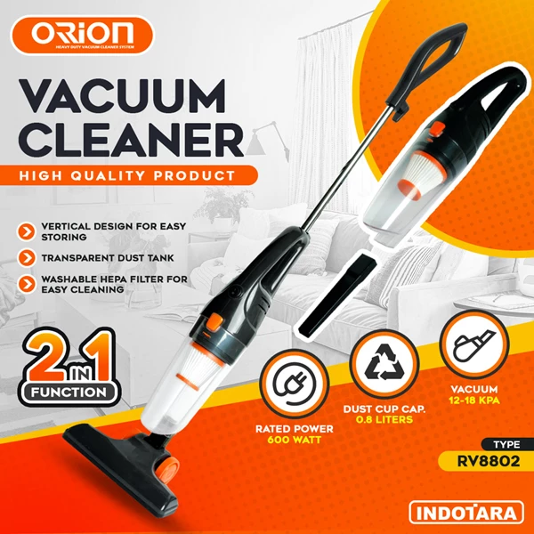 Vacuum Cleaner Orion - RV8802 Black 